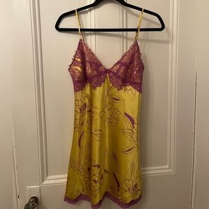 LA SENZA vintage slip mini dress